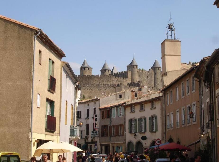 Studio Au Pied De La Cite Carcassonne Buitenkant foto
