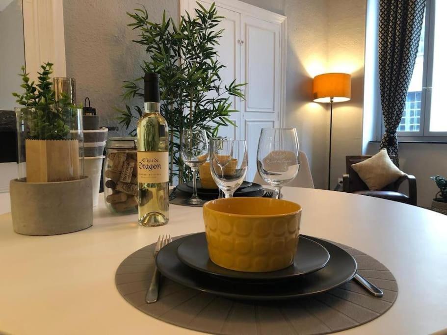 Studio Au Pied De La Cite Carcassonne Buitenkant foto