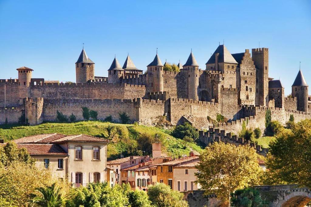 Studio Au Pied De La Cite Carcassonne Buitenkant foto